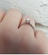 Ring whitegold with diamond