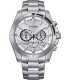 CITIZEN Chronograph Silver Stainless Steel Bracelet